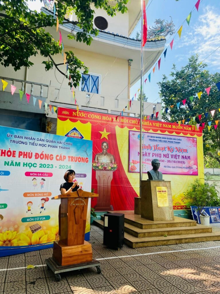 Website Trường Tiểu học Phan Thanh