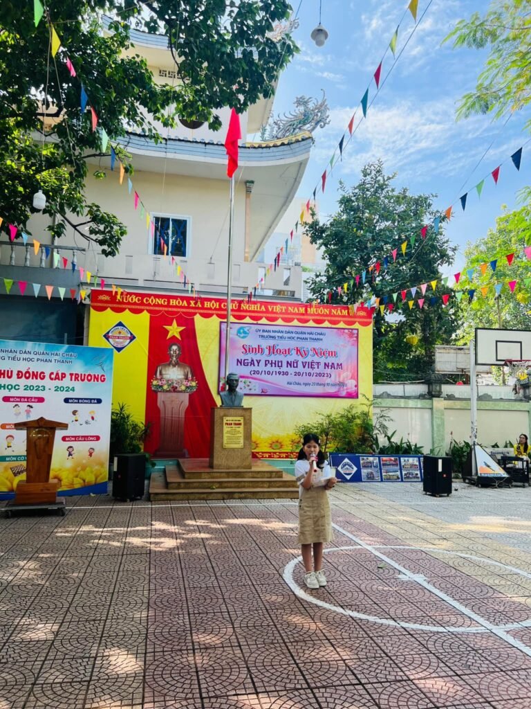 Website Trường Tiểu học Phan Thanh