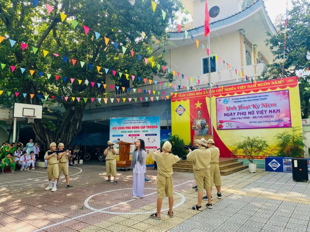 Website Trường Tiểu học Phan Thanh